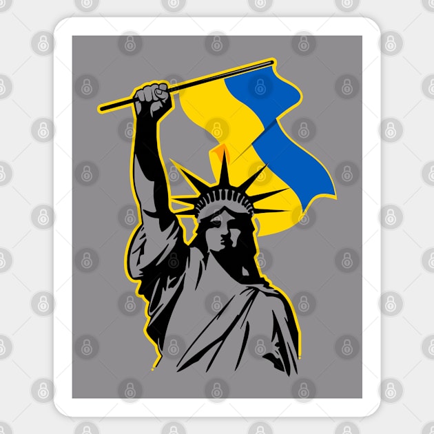 UKRAINIAN-AMERICAN LIB Sticker by LILNAYSHUNZ